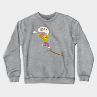 Wonderful rake Crewneck Sweatshirt